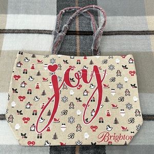 NWOT Brighton “Merry & Brighton” Joy Canvas Bag